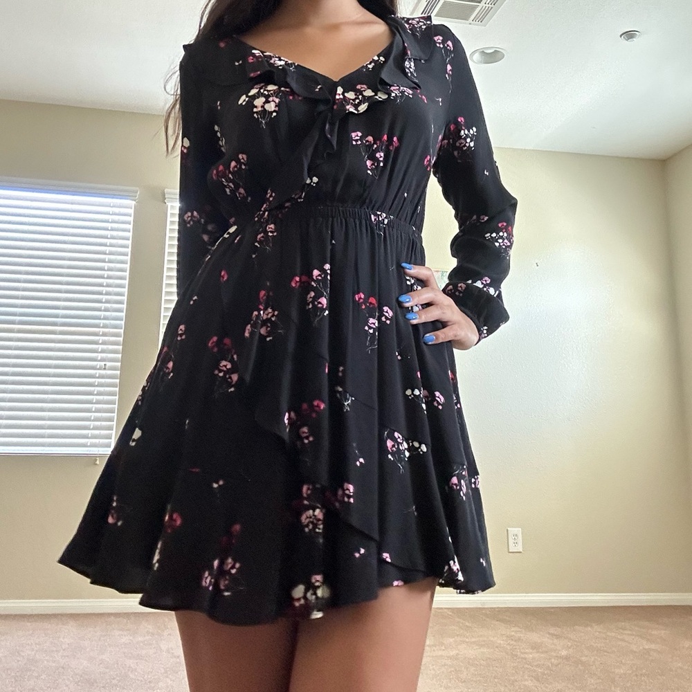 Express black dress